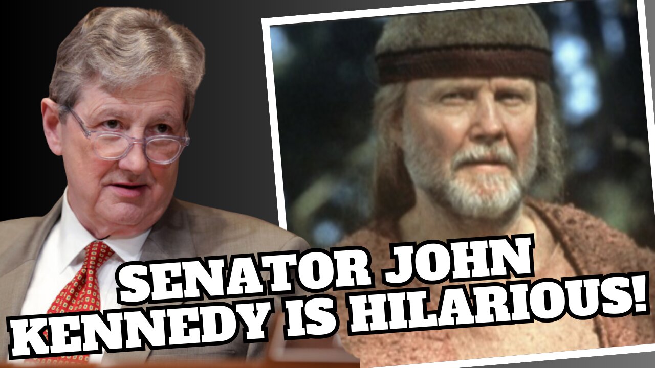 Sen Kennedy Has a Way with Words: The Best 26 Seconds You’ll See This Week.