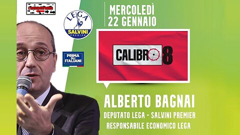 🔴 On. Alberto Bagnai a "Calibro 8" di Francesco Borgonovo su Radio Cusano Campus (22.01.2025)