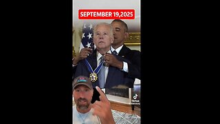 Obama Awarding BIDEN Presidential Medal of Freedom - What's REALLY going on here?