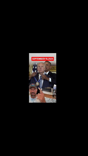 Obama Awarding BIDEN Presidential Medal of Freedom - What's REALLY going on here?