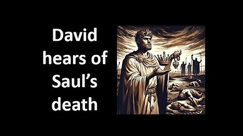 2 Samuel Bible Study Chapter 1