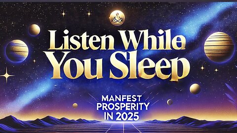 Listen While You Sleep: Manifest a Prosperous 2025