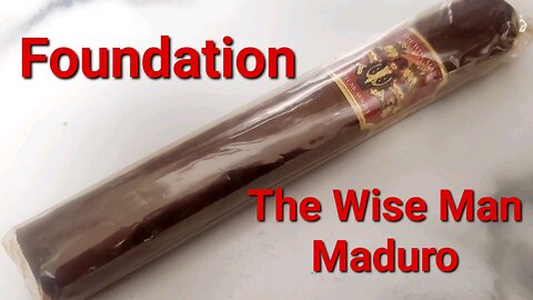 Foundation The Wise Man Maduro cigar review