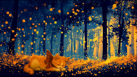 Ginger Autumn | Relaxing Fall Ambience | Study, Work, Relax | Calming Soothing ASMR