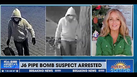 BREAKING NEWS - J6 PIPE BOMB SUSPECT ARRESTED - 2 mins. AMERICAN SUNRISE-12-4-2025.