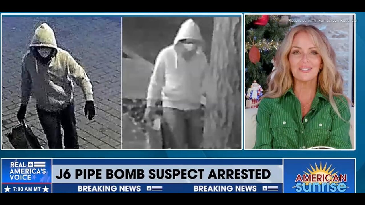 BREAKING NEWS - J6 PIPE BOMB SUSPECT ARRESTED - 2 mins. AMERICAN SUNRISE-12-4-2025.