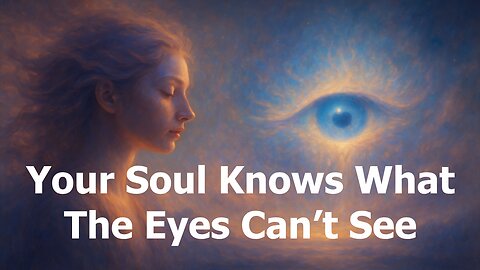 Your Soul Knows What the Eyes Can’t See