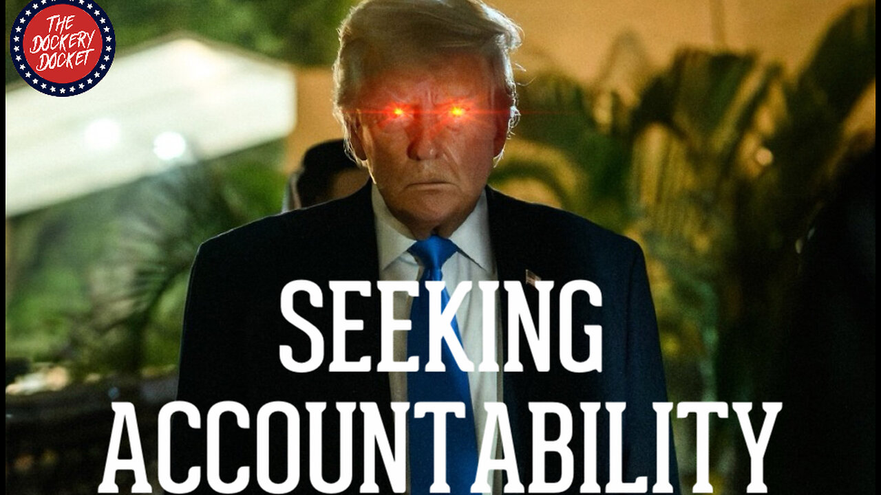 Seeking Accountability