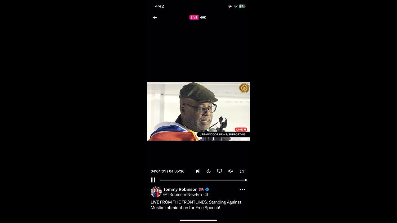 Tommy Robinson meeting 26/10/2025 part 2