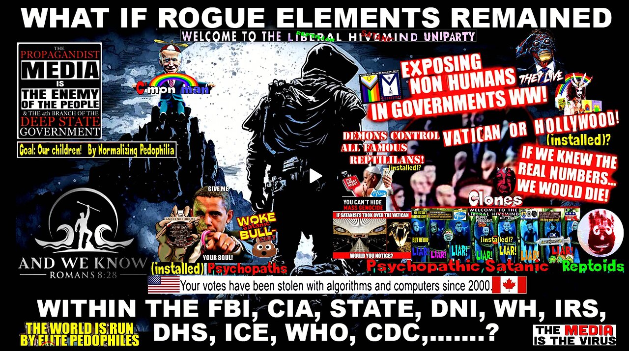 10.7.25: NOT about R vs D, What IF ROGE ELEMENTS remained?, What if MIL financially starved