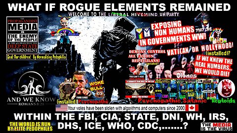 10.7.25: NOT about R vs D, What IF ROGE ELEMENTS remained?, What if MIL financially starved