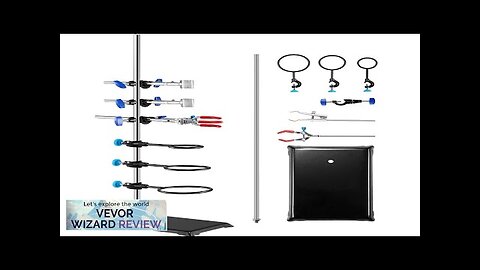 VEVOR Lab Stand Support Laboratory Retort Support Stand Set Steel Lab Stand Review