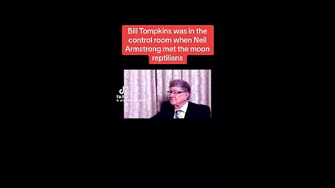 Bill Tompkins Was In The Control Room When Neil Armstrong Met The Moon Reptilians