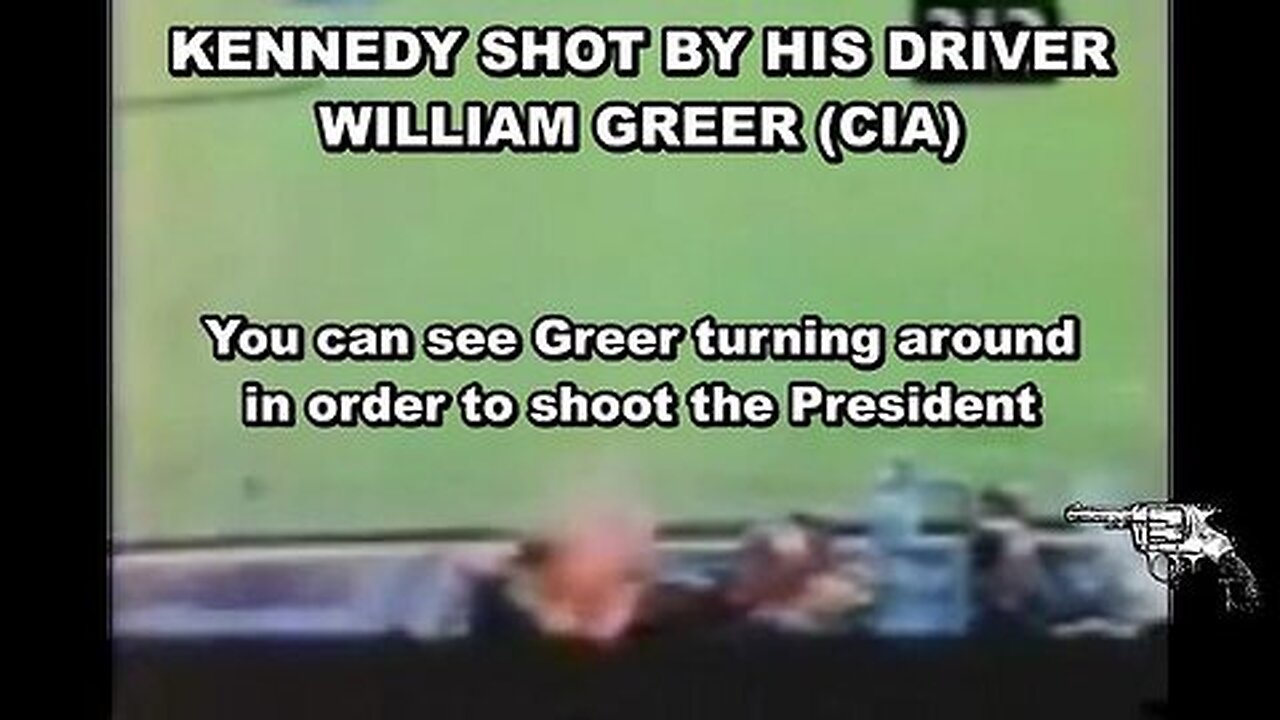 CIA Agent William Greer Shot Kennedy in the Head at Close Range - He Was Also the Driver of the Car.