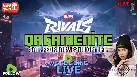 🎮 QAGameNite: Marvel Rivals & Merch Giveaway!