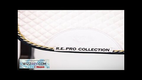 ROYAL EQUESTRIAN DRESSAGE SADDLE PAD WHITE GOLD PRO FULL Review