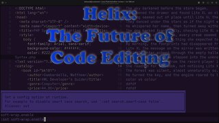 Helix Text Editor for Developers – Fast, Modern, and Easy to Set Up!