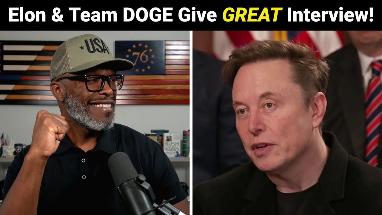 Elon Musk & Team DOGE Give EYE OPENING Interview On Fox News!