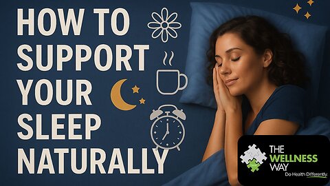 Stress & Sleep: How to Support Your Body Naturally