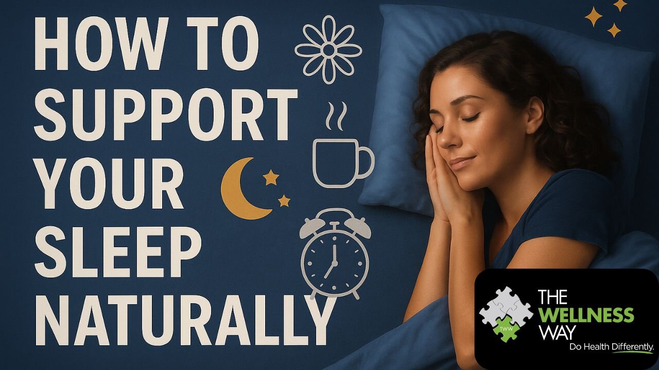 Stress & Sleep: How to Support Your Body Naturally