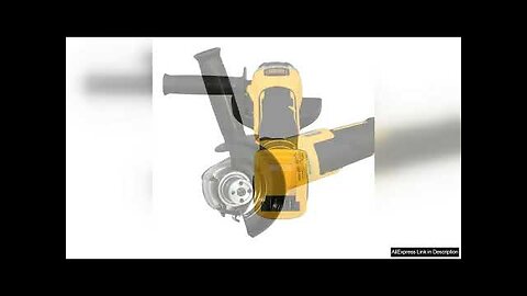 DEWALT 125MM 100MM Angle Grinder Wireless Brushless Maglev Metal Cutting Charging angle Review