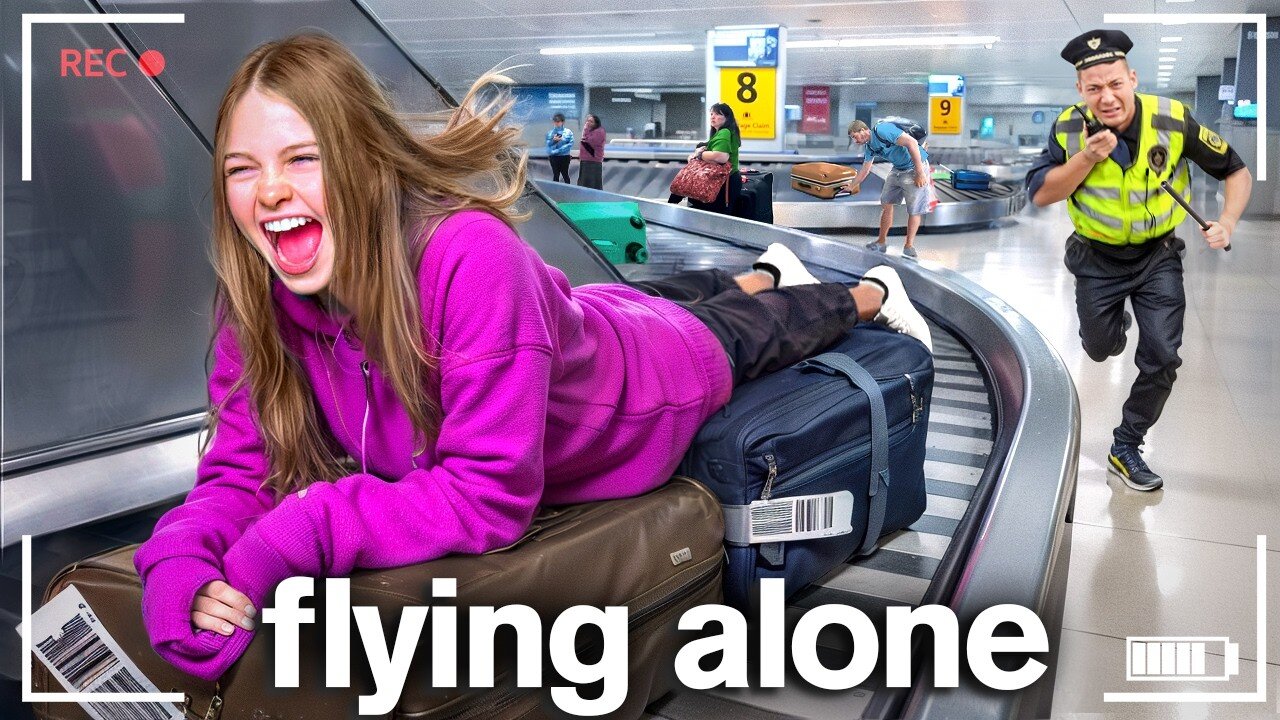 Funny Vlogs AlonFlyinge Without Parents For First Time *Hidden Camera*?