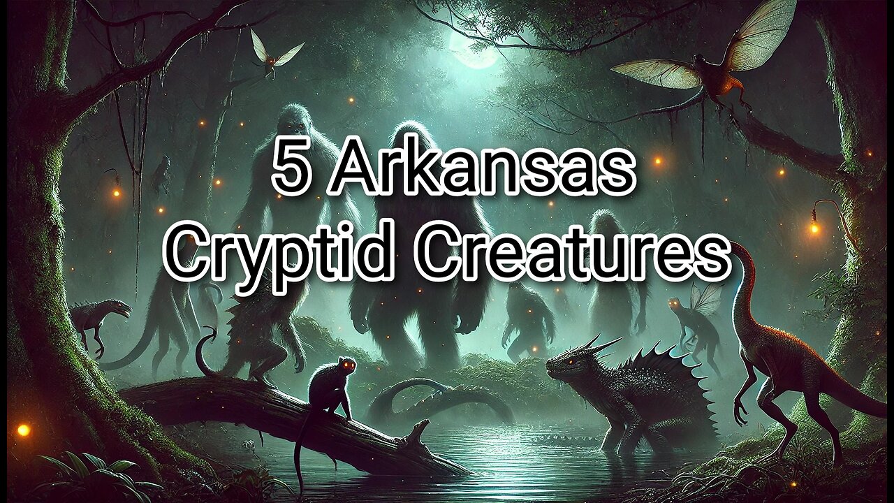 5 cryprid creatures from Arkansas.