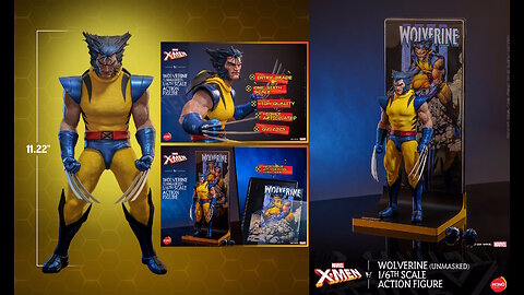 X Men Wolverine Unmasked [1/6 Scale] By HONŌ Studios