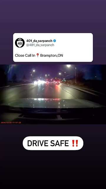 Dangerous driving in Brampton