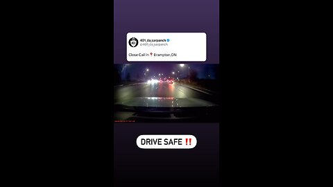 Dangerous driving in Brampton