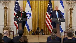 Pres. Trump & Israeli PM Netanyahu Hold Joint News Conference