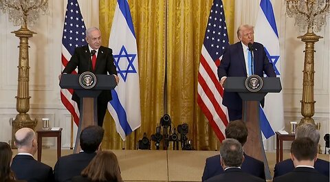 Pres. Trump & Israeli PM Netanyahu Hold Joint News Conference