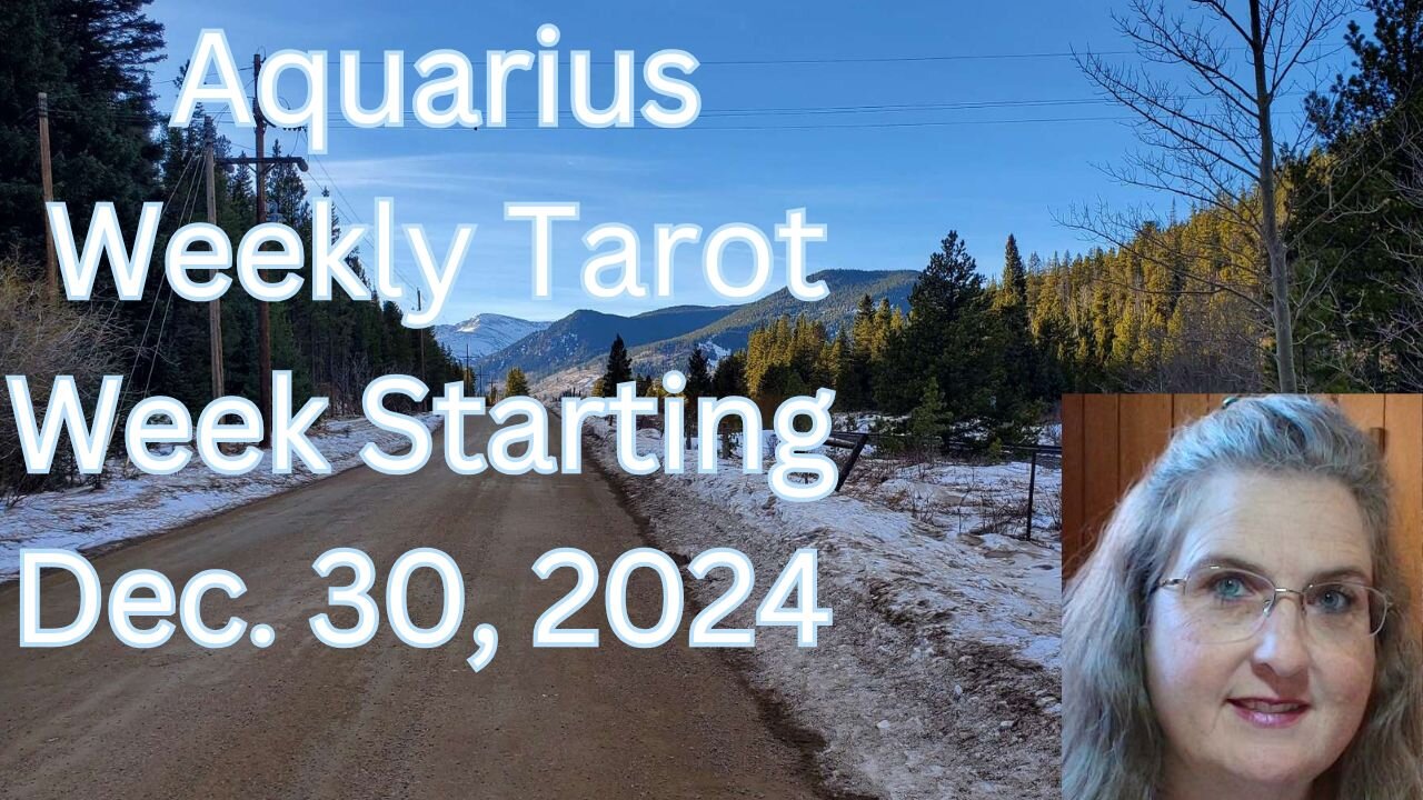 Aquarius Dec. 30 – Jan. 5, 2025: Amista Bennett Weekly Tarot Forecast