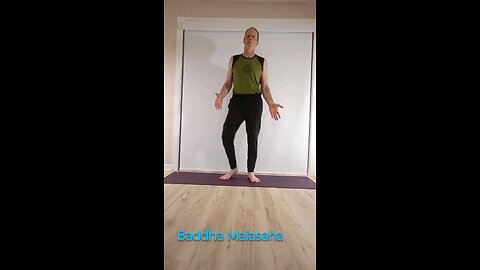 Makasana Yogi Squat with a bind