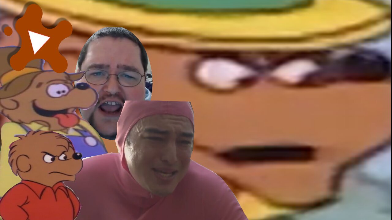 YTP: Papa Q Bear lying down on the job