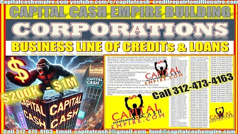 BUSINESS LOANS BUSINESS CREDIT LINES 200K-1M GET RICH VS GO BACKWARDS! #money #realestate #business