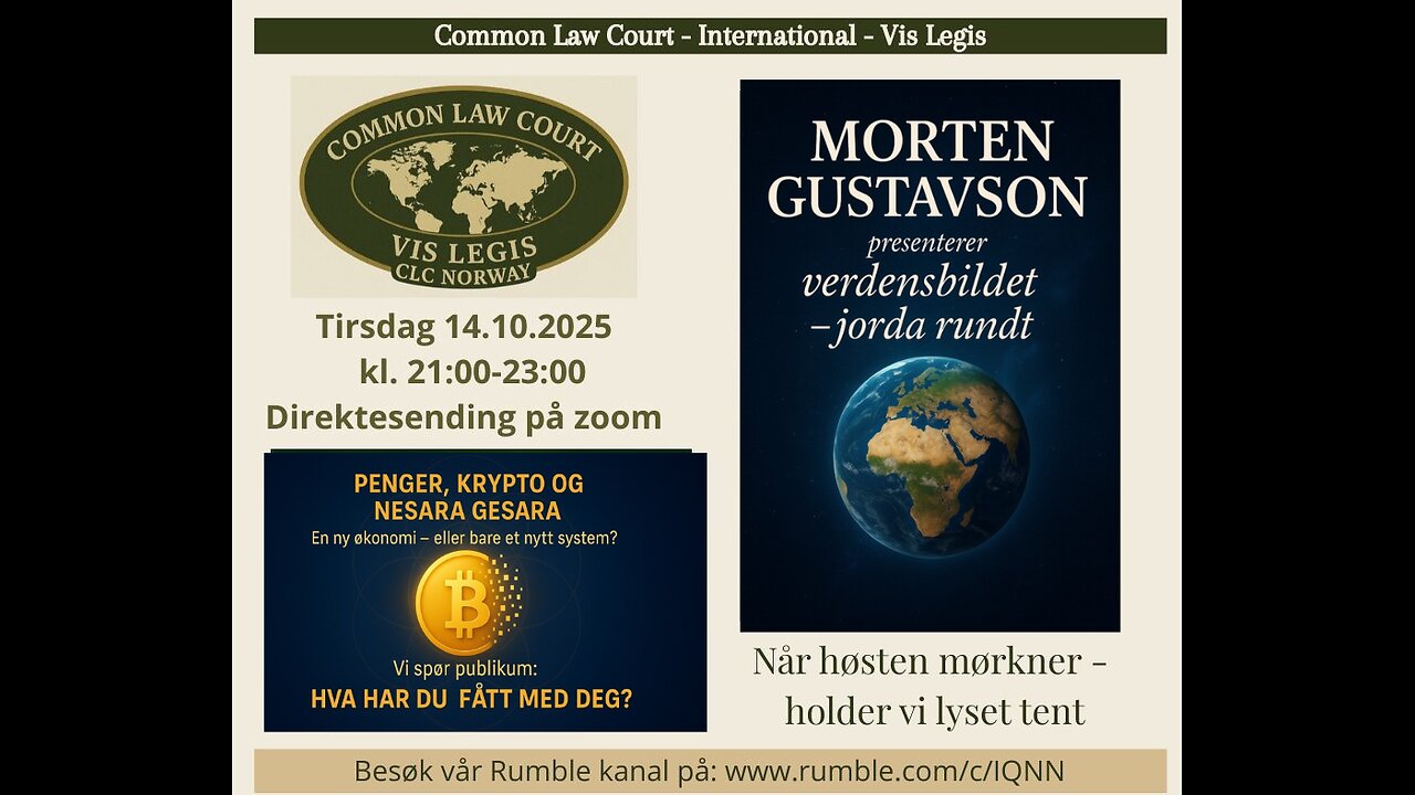 20.10.25: Folkelig selvstyre, CO₂-politikk og samfunnskontrakt