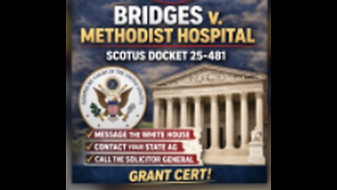 Shot or Paycheck: Why SCOTUS Must Hear Bridges v. Methodist (25-481)