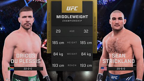 UFC 312 Dricus Du Plessis Vs Sean Strickland 2 UFC Middleweight Championship Bout