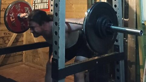 NEW-TECH EXCLUSIVE: 3x12 87.5 Kg Good Mornings. Last Set