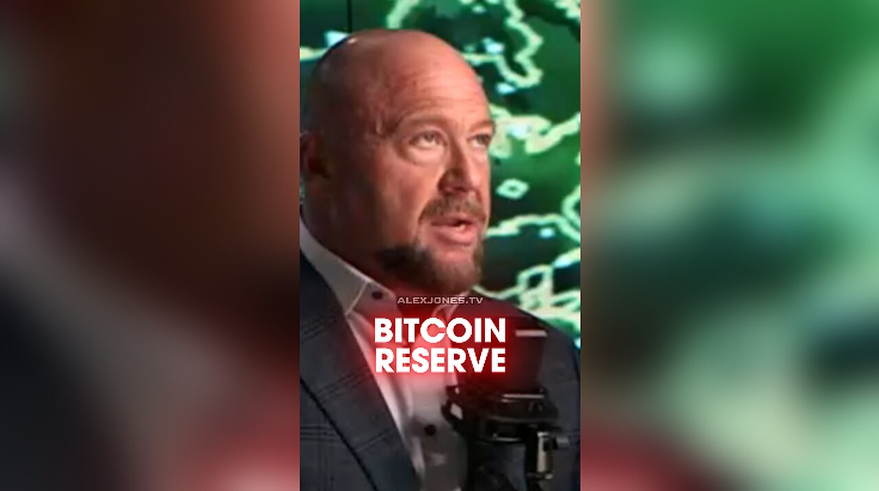 Alex Jones: Trump Created Bitcoin Reserve - 3/3/25