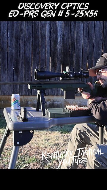 Shooting with the Discovery Optics ED-PRS Gen II 5-25x56 Precision Rifle Scope