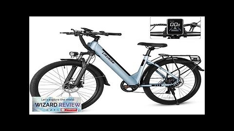 Seeker S 26" Electric Bike for Adults UL 2849 Certified Step Through Review