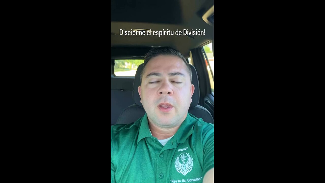Discierne el espíritu de División!