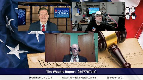The Frontiers of Freedom Weekly Report - September 24, 2025 