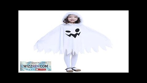 Child Boy Girl Cute White Ghost Demon Glow In The Dark Cape Review