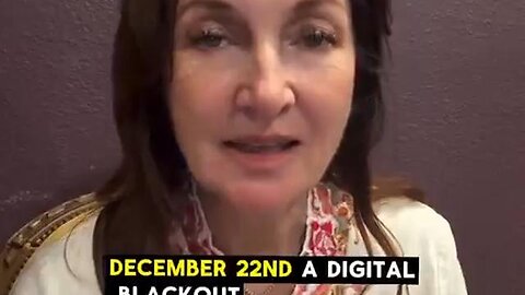 So December 22 a digital black is planned 🤔