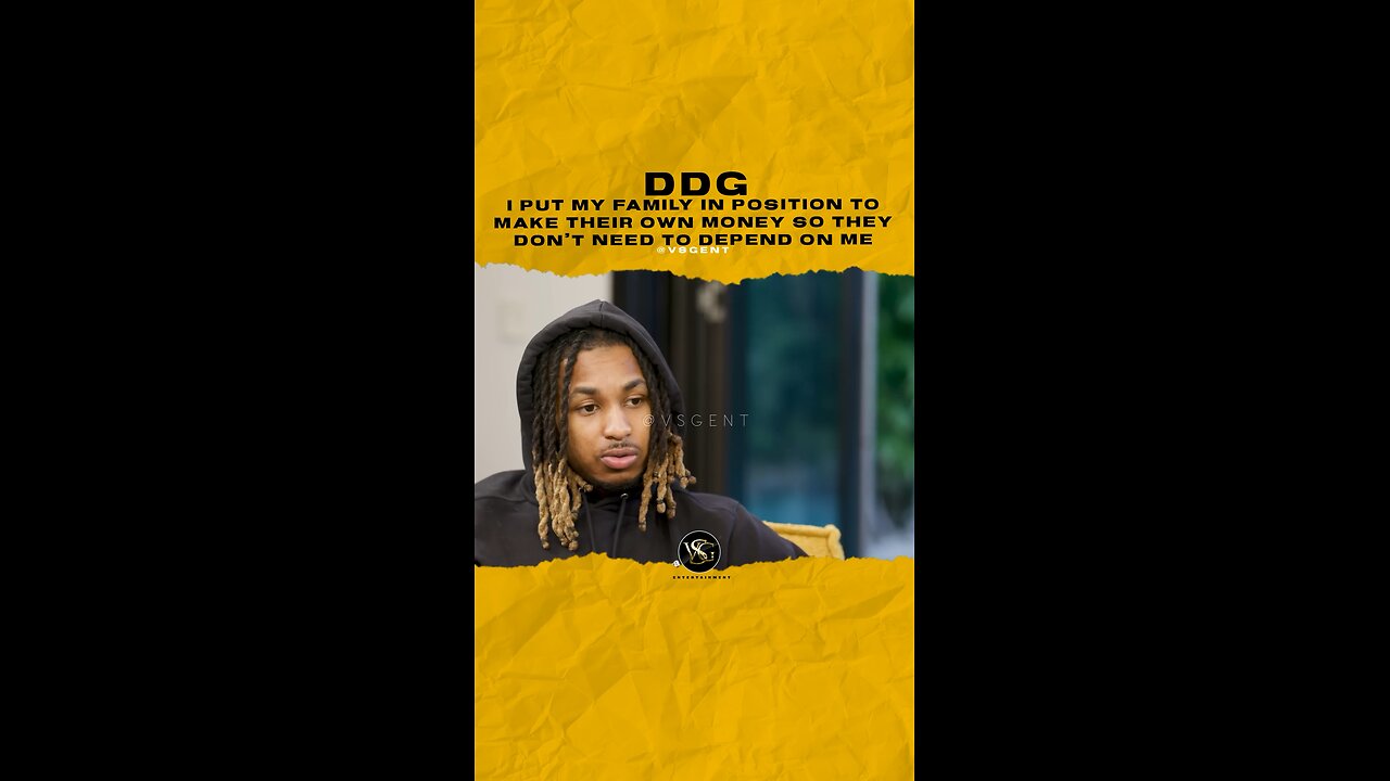 @ddg I put my family in position to make their own money so they don’t need to depend on me