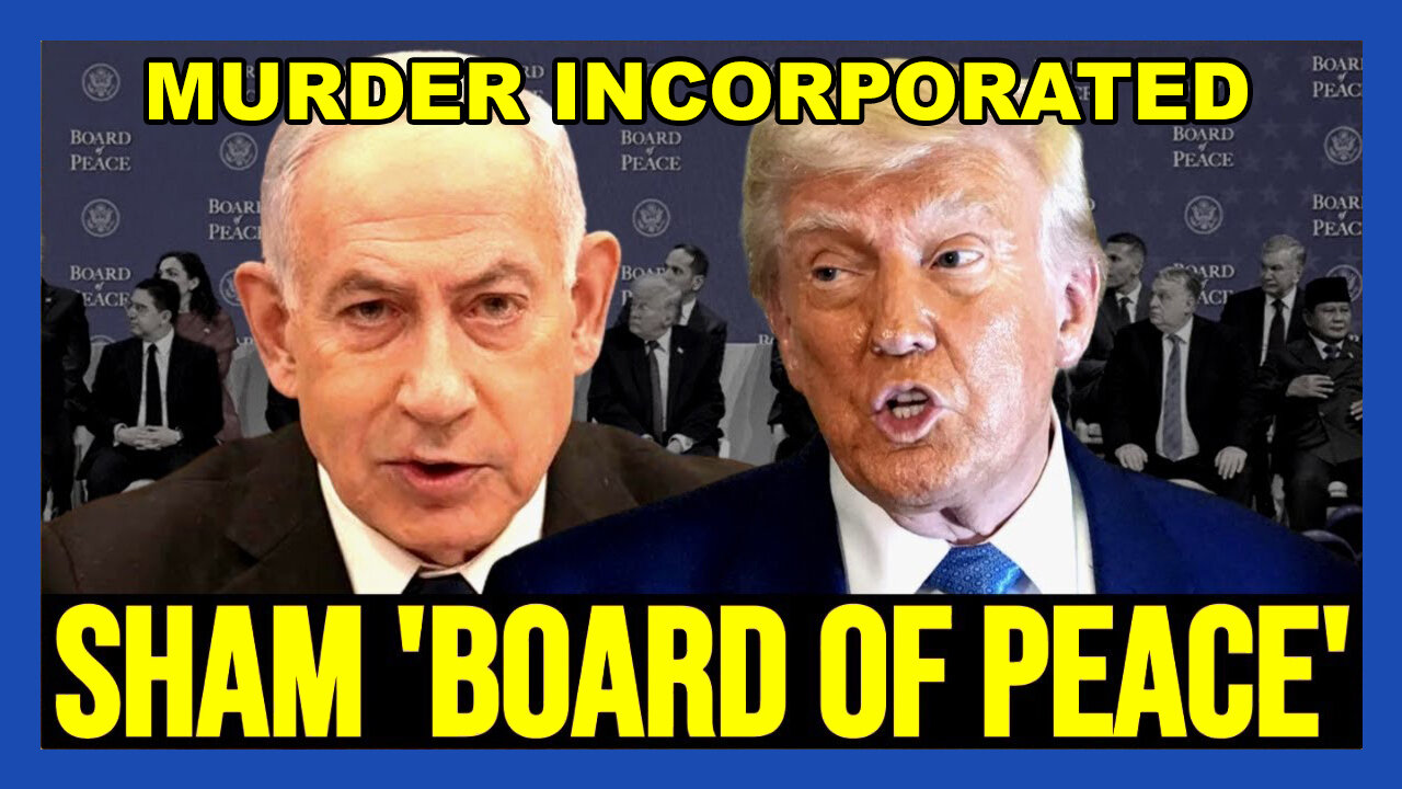 Donald Trump Selects NETANYAHU - For Gaza "BOARD OF PEACE"