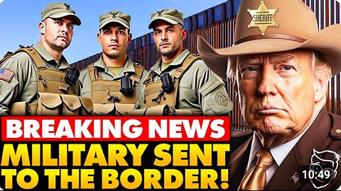 🚨CLOSED: President Trump Deploys FULL FORCE Of U.S. Military to BORDER | Mass Deportations Underway